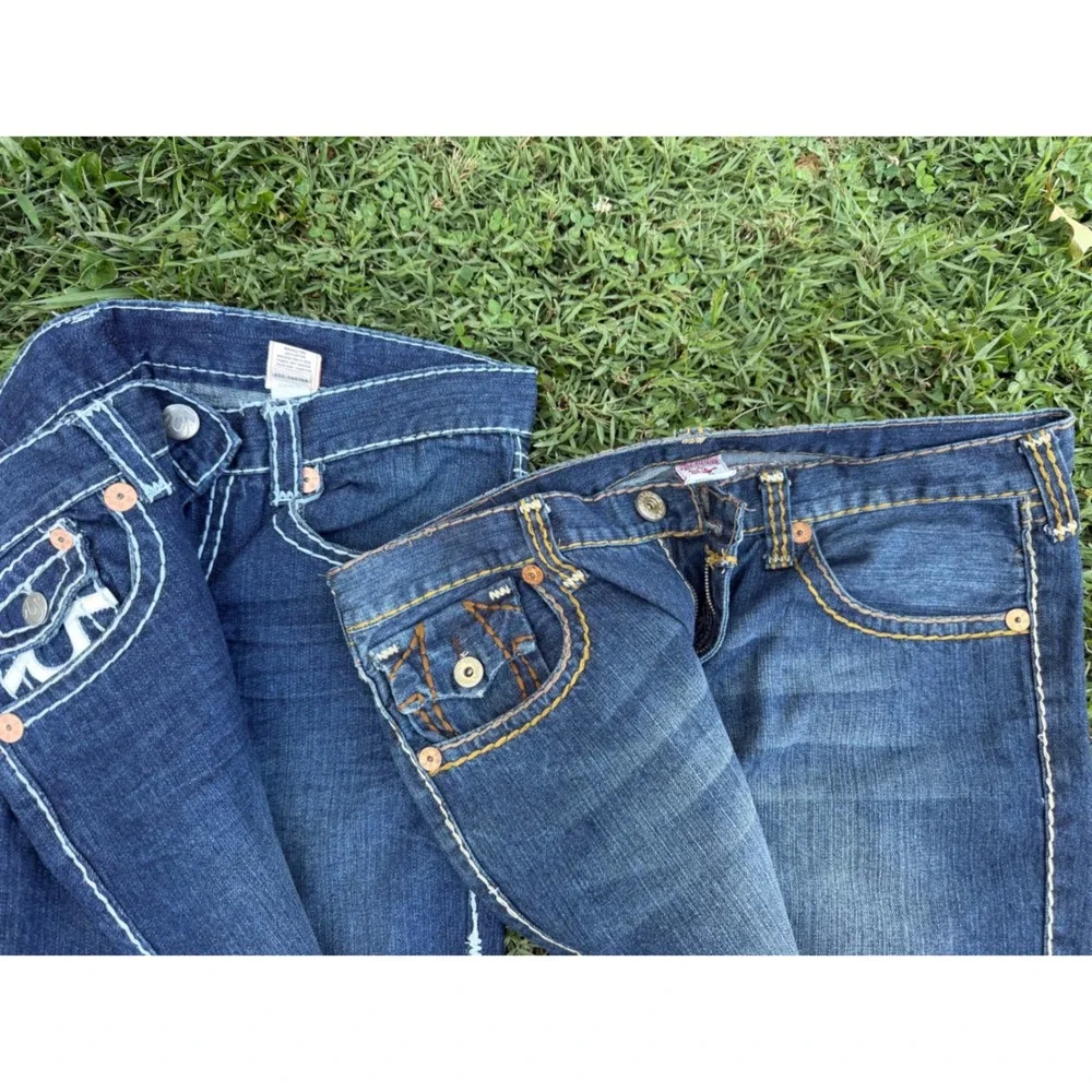 VINTAGE True Religion Billy SuperT Jeans Made in USA horseshoe pocket y2K Bundle